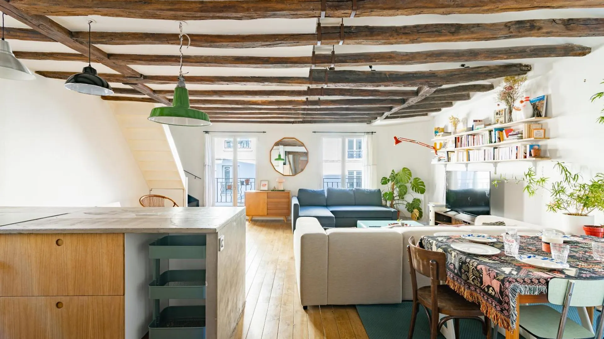 Luxurious 2 Bedroom Canal Saint Martin Saint Lazare Apartmán